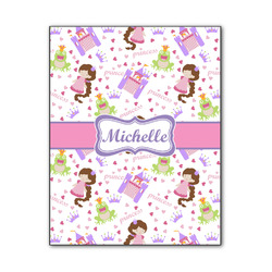 Princess Print Wood Print - 11x14 (Personalized)