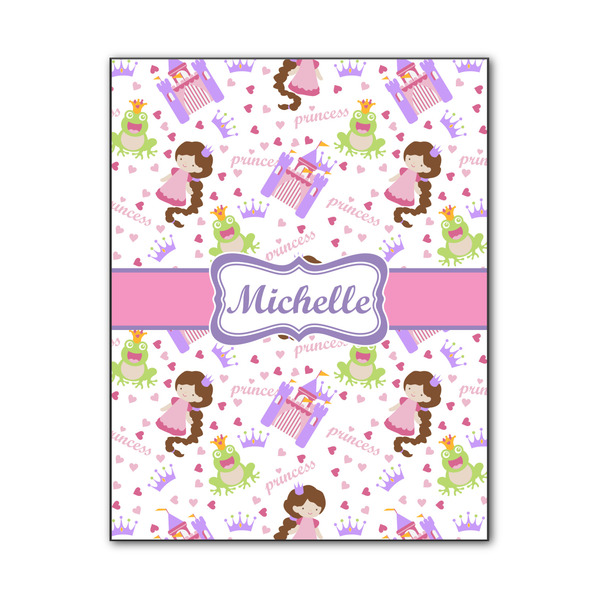 Custom Princess Print Wood Print - 11x14 (Personalized)