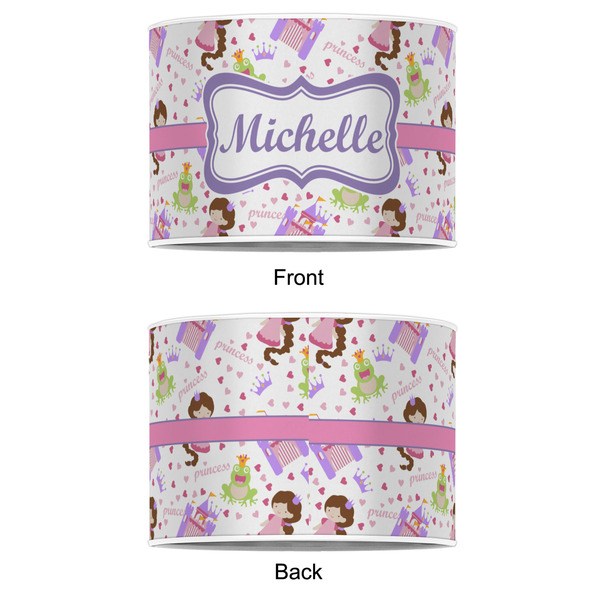 Princess Print 12" Drum Lampshade - APPROVAL (Poly Film)