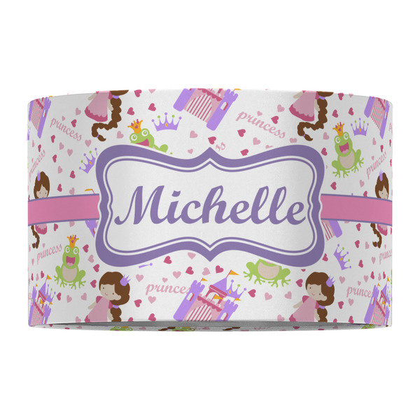Princess Print 12" Drum Lampshade - FRONT (Fabric)