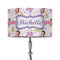 Princess Print 12" Drum Lampshade - ON STAND (Fabric)
