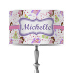 Princess Print 12" Drum Lamp Shade - Poly-film (Personalized)
