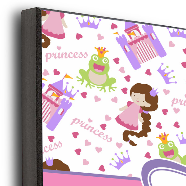 Princess Print 12x12 Wood Print - Closeup