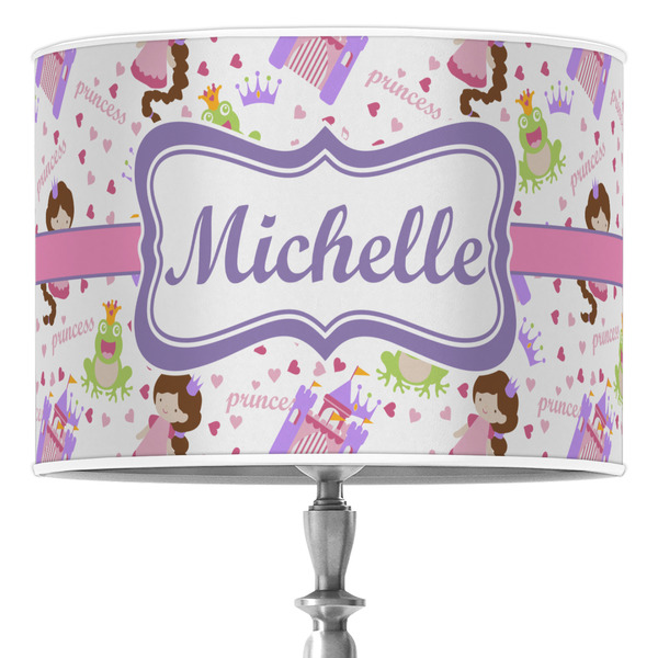 Custom Princess Print Drum Lamp Shade (Personalized)