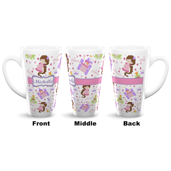 Princess Print 16 Oz Latte Mug - Approval