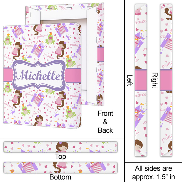 Princess Print 16x20 - Canvas Print - Approval