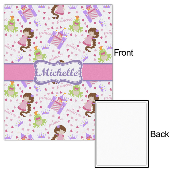 Princess Print 16x20 - Matte Poster - Front & Back