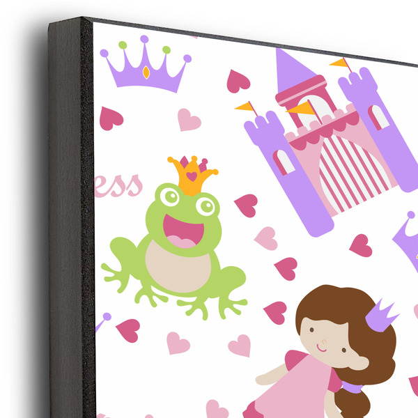 Princess Print 16x20 Wood Print - Closeup