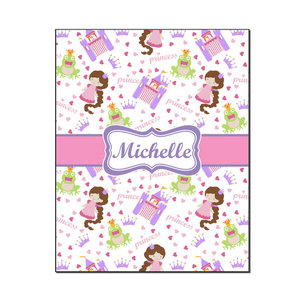 Custom Princess Print Wood Print - 16x20 (Personalized)