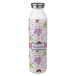 Princess Print 20oz Stainless Steel Water Bottle - Full Print (Personalized)