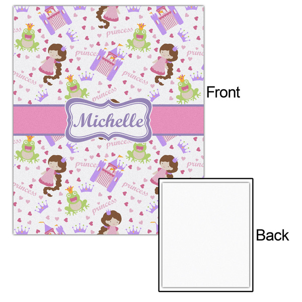 Princess Print 20x24 - Matte Poster - Front & Back