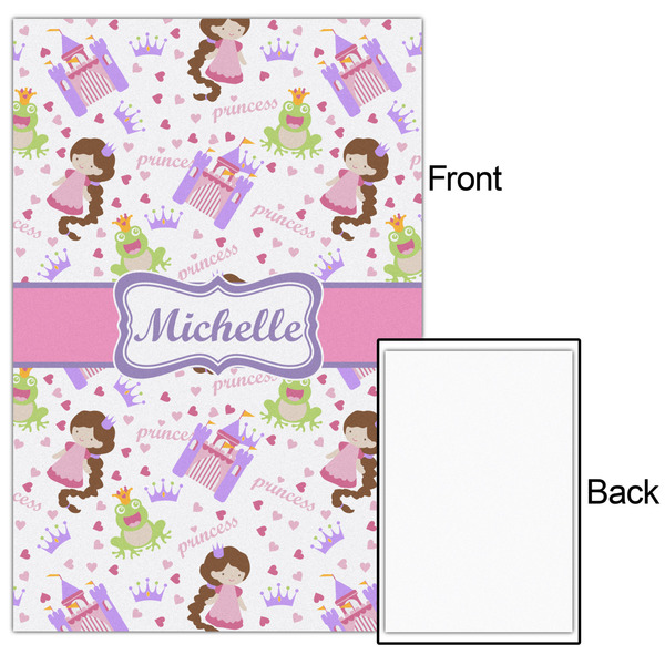 Princess Print 20x30 - Matte Poster - Front & Back