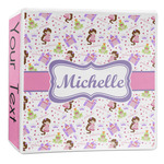 Princess Print 3-Ring Binder - 2 inch (Personalized)