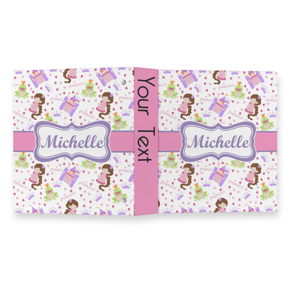 Princess Print 3 Ring Binders - Full Wrap - 1" - OPEN OUTSIDE
