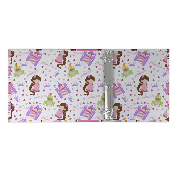 Princess Print 3 Ring Binders - Full Wrap - 2" - OPEN INSIDE
