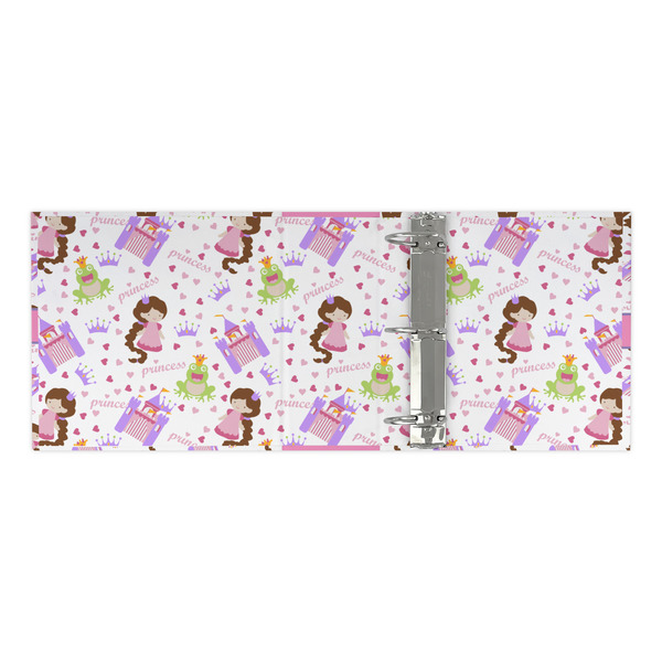 Princess Print 3 Ring Binders - Full Wrap - 3" - OPEN INSIDE