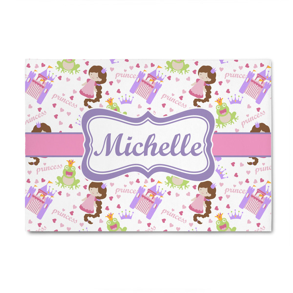 Custom Princess Print 4' x 6' Patio Rug (Personalized)