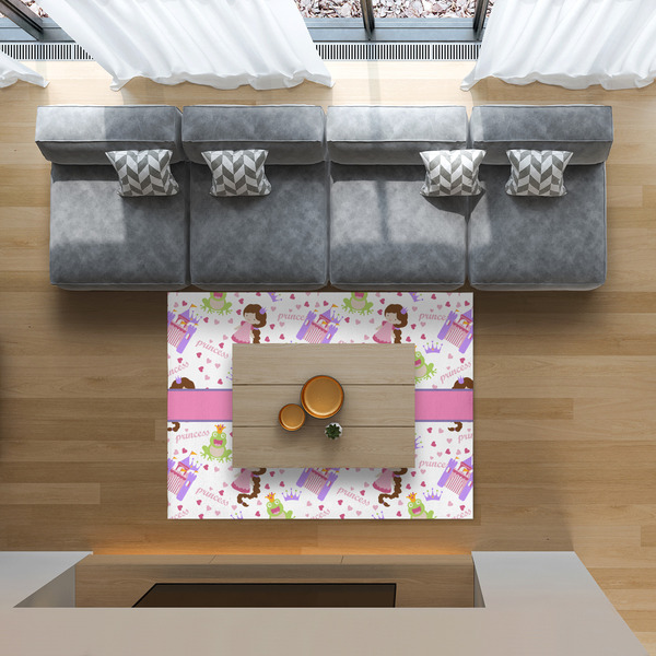 Princess Print 5'x7' Indoor Area Rugs - IN CONTEXT