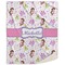 Princess Print Sherpa Throw Blanket (Personalized)