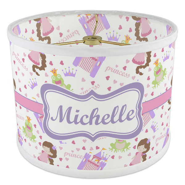 Princess Print 8" Drum Lampshade - ANGLE Poly-Film