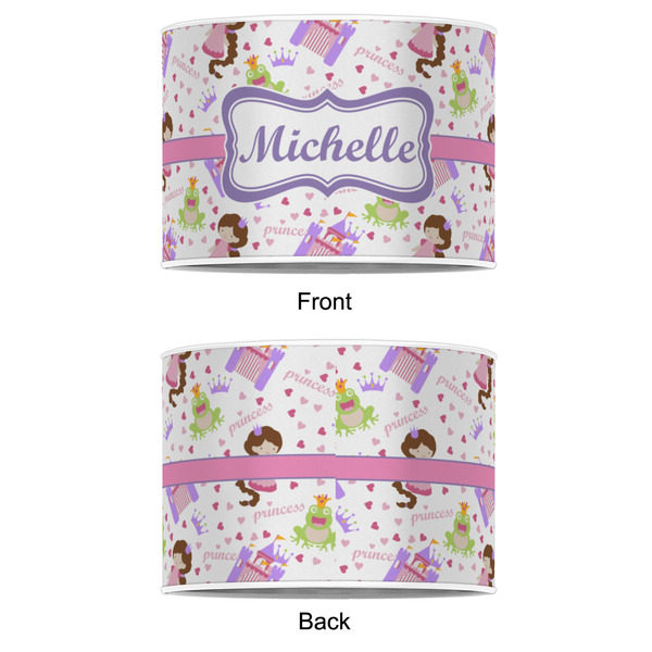 Princess Print 8" Drum Lampshade - APPROVAL (Poly Film)