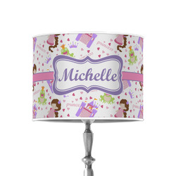 Princess Print 8" Drum Lamp Shade - Poly-film (Personalized)