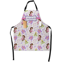 Princess Print Apron With Pockets w/ Name or Text