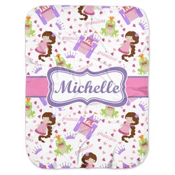 Princess Print Baby Swaddling Blanket (Personalized)