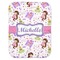 Princess Print Baby Swaddling Blanket (Personalized)