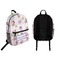 Princess Print Backpack front and back - Apvl