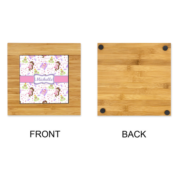 Princess Print Bamboo Trivet with 6" Tile - APPROVAL
