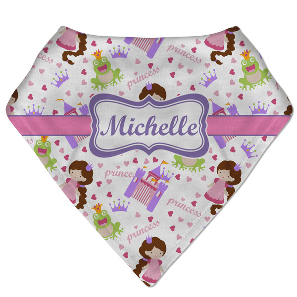 Custom Princess Print Bandana Bib (Personalized)