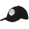 Princess Print Baseball Cap - Black