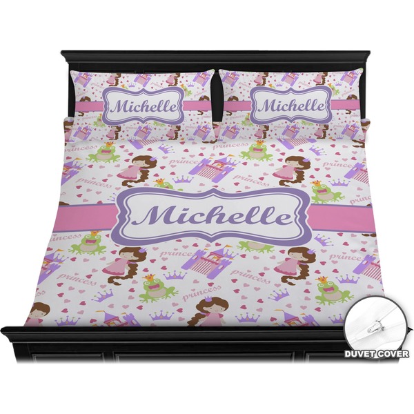 Princess Print Bedding Set (King) - Duvet