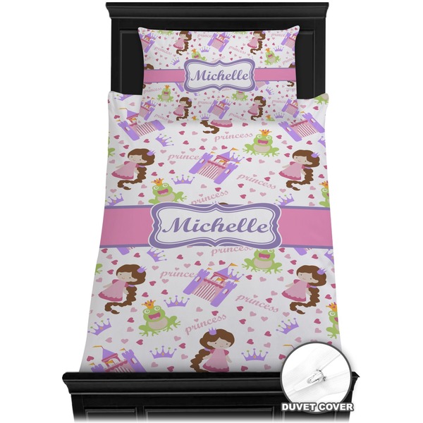 Princess Print Bedding Set (Twin) - Duvet