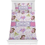 Princess Print Comforter Set - Twin XL (Personalized)