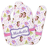 Princess Print Baby Bib w/ Name or Text