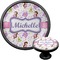 Princess Print Cabinet Knob (Black) (Personalized)