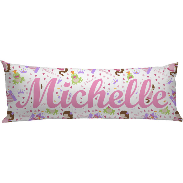 Custom Princess Print Body Pillow Case (Personalized)