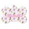 Princess Print Bone Shaped Dog ID Tag (Personalized)