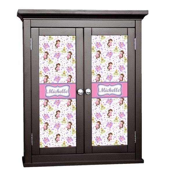 Custom Princess Print Cabinet Decal - Large (Personalized)