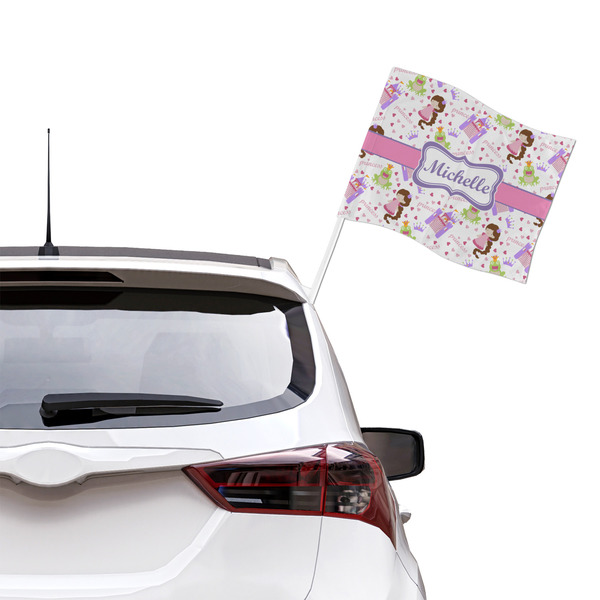 Princess Print Car Flag - Large - LIFESTYLE