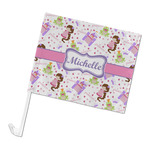 Princess Print Car Flag - Large (Personalized)