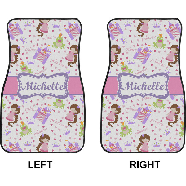 Princess Print Car Mat Front - Approval