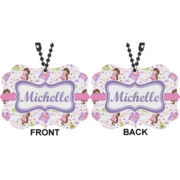 Princess Print Car Ornament (Approval)