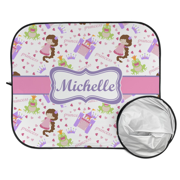 Princess Print Car Sun Shades - FOLDED & UNFOLDED