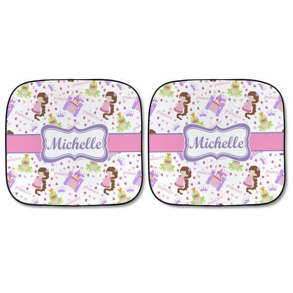 Princess Print Car Sun Shades - FRONT