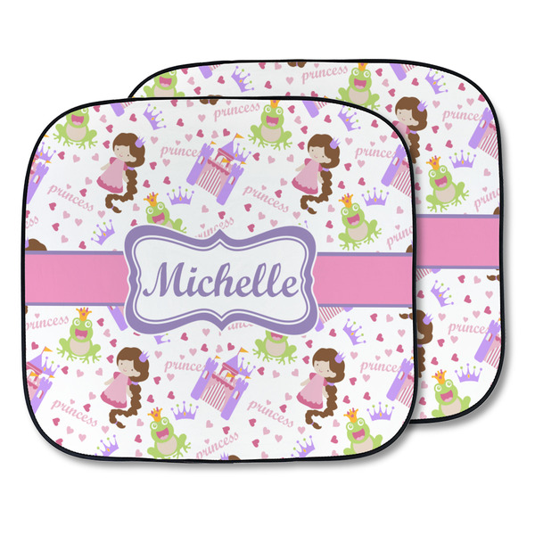 Custom Princess Print Car Sun Shade - Two Piece (Personalized)