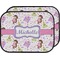Princess Print Car Floor Mats (Back Seat) (Personalized)