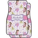 Princess Print Car Floor Mats (Front Seat) (Personalized)